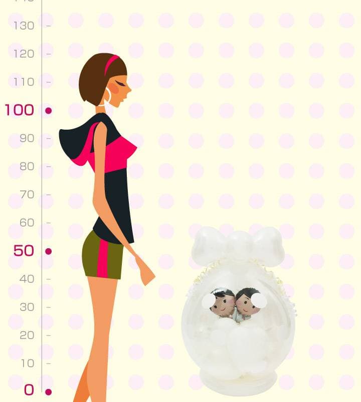 洋装ウェディングカップルのホワイトラッピングバルーン【結婚式】 - g-wed-0118__01.jpg